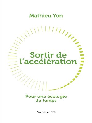 cover image of Sortir de l'accélération